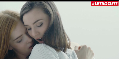 LETSDOEIT - Gorgeous teens 18+ Jia Lissa and Adel Morel First Lesbian Experience