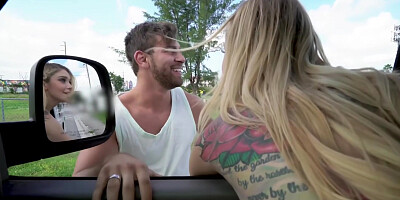 Kali Roses, Leo Silva, Dante Decker, Kike Kali Rose Fucks Dudes On The Bus / 2.10.2019