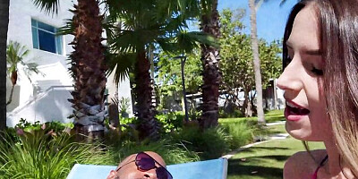 Gentle Jovan Jordan and Chanel Camryn at hotwife trailer