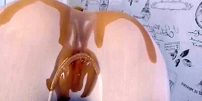 Step sister loves a fat dick in her rectum!