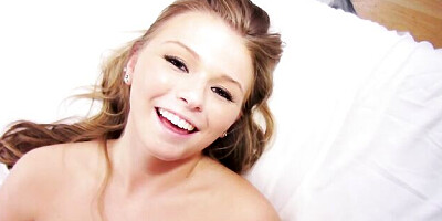 Glamour Melissa May at brown hair scene