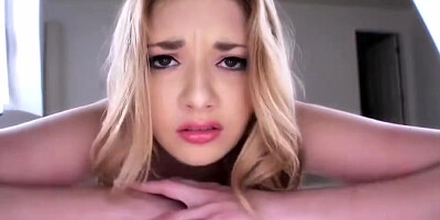 Leggy teen 18+ Lena Blows Very Long Dick