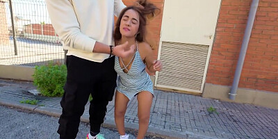 Ep Latina Midget Munequita Enfadada Blowjob Public Outdoor - Teaser Video