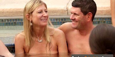Newly Swinger Nasty Couples Try Swinging