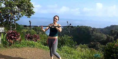 Jade Nile in Virtual Vacation Movie - AtkGirlfriends