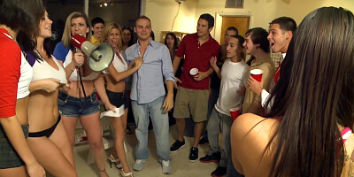 Sara Jay, Jayden Jaymes, Alexis Fawx, Anastasia Morna in BangBros College Invasion