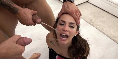 For Rimming Lovers! Lucy Mendez 3on1 Dp Dap With Pee Wolfstream.tv