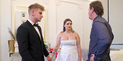 Bbw Bride Decided To Cheat On Her Fiance Before The Wedding