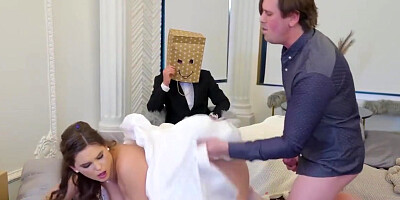Bbw Bride Decided To Cheat On Her Fiance Before The Wedding
