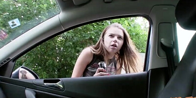 Naive teen gets fucked by a stranger