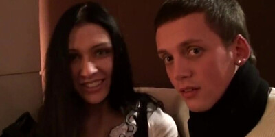 Wild nude fucking in public restroom