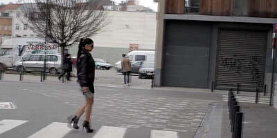 Black dude uses tight pussy of his slutty white maid