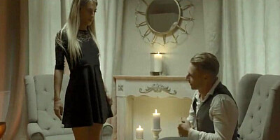 Amazing cinematography as a huge dick is banging her ass