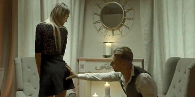 Amazing cinematography as a huge dick is banging her ass