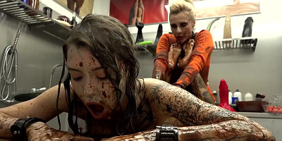 Dildo Deepthroat And Eden Ivys Anal Rose