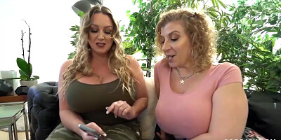 Stacked Hot Ass And Milk Their Boy Toy! - Sara Jay And Holly Wood