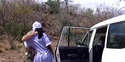 extreme fuck orgy with african babe
