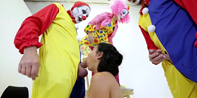 Dana Vespoli Gangbanged by a Car Full of Pervert Clowns - TwistedVisual
