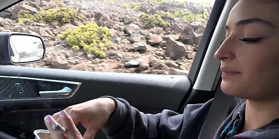 Emily Hits The Nude Beach, And You Make Her Cum In The Car - ATKGirlfriends