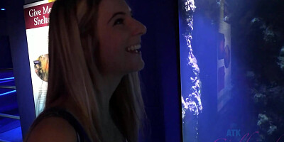 Tara Loves Checking Out The Aquarium And Squirting In The Car - ATKGirlfriends