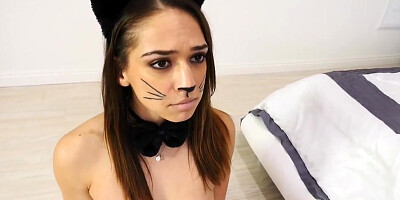 Playful Pussycat - Sara Luvv Interracial Sex