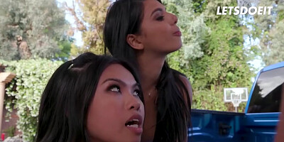 Free Premium Video Gina Valentina Karlee Grey & Cindy Starfall Are Horny & Need Hardcore Penetration Full Scene