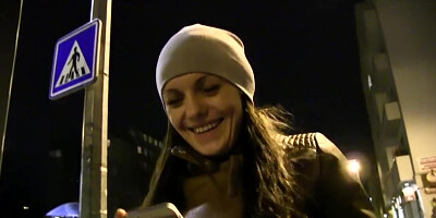 Lost Russian Milf Gags On Thick Dick For Taxi Money