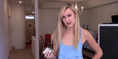 PropertySex Absolutely Stunning Blonde Agent Fucks Renter in Apartment