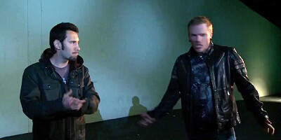 Busty and arousing nurse Stormy Daniels poses in office