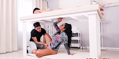 Works With Her Step daughter In A Spa P2 Anal With 3 Cerza Rodriguez - Cereza Rodriguez And Galidiva