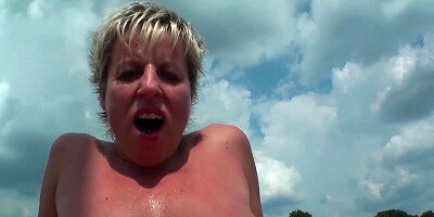 Fucking on the Rhein river
