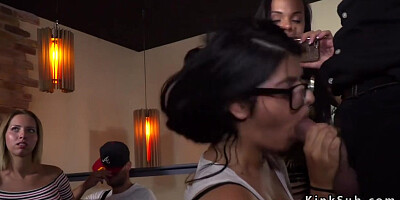 Big Ass Hungarian Whipped In Public