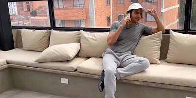 Arab babe dressed as a dancer plays with a huge Indian dick