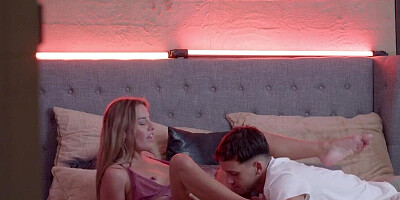 Eveline Dellai fingered and then fucked with no shame