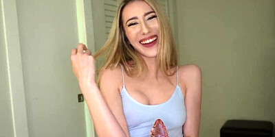 Big black cock stretching out the asshole of a blonde