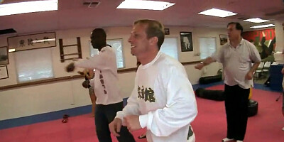 Gianna Michaels, Jessica Lynn, Nikki Rhodes have kung fu lesson