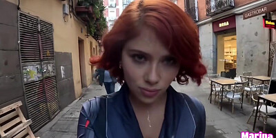 Scarlett Johansssons Cum Walk As Black Widow