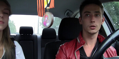 Anjelica in guy gets his amateur dick sucked before hard fuck