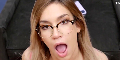 Megan Nicole #1 - Interview Before Bukkake