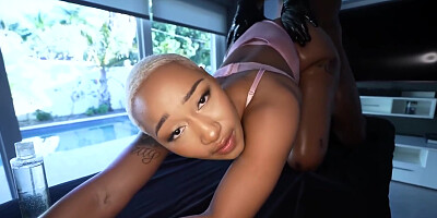 Thick Ass Daphne Juicy Ass Gets The Black Gloves Special