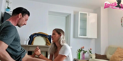 German Step father fucks his ***step daughter - AMATEUR HOMEMADE