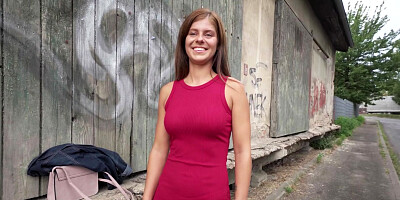 Her Perfect Ass Makes Him Want To Fuck Her Outside In Public