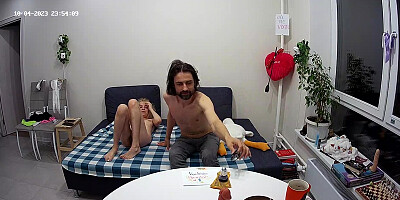 Verh & Nizik cuddling, fingerbang and hard fuck with squirt, Oct05/23 - Voyeur-House