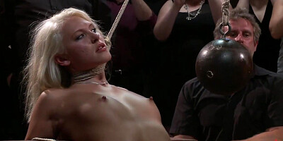 Sexy Blonde Dp Banged For Public