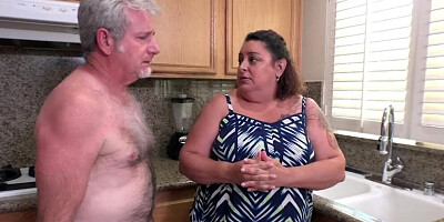 Chubby Mature Housewife Lacy Bangs Has Her Fat Ass Pounded