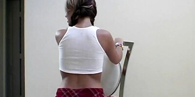 Impressive Kelli at skirt sex