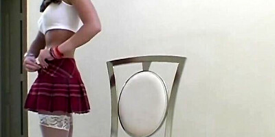 Impressive Kelli at skirt sex