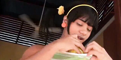 Mysterious date's petite video