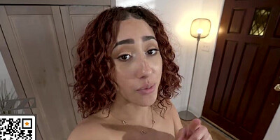 Attractive and tight Asian tries to handle his BBC too