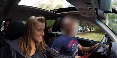 Cuck sells GF's tight pussy to the rich stranger